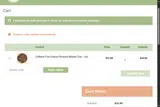 MIQO10 coupon verification screenshot