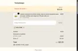 welcome coupon verification screenshot