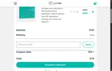 TESTS coupon verification screenshot