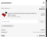 FACEYOGADOP coupon verification screenshot