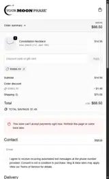EMAIL10 coupon verification screenshot