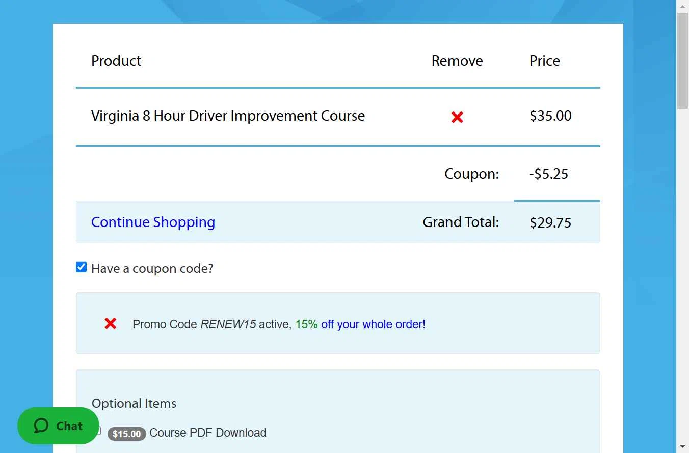 YourPace.com checkout page showing YourPace.com promo code box | Screenshot taken by SimplyCodes community member on May 10, 2025
