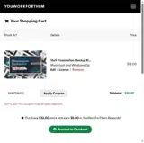 MAYDAY10 coupon verification screenshot