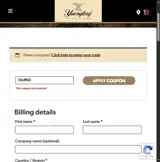 10off60 coupon verification screenshot