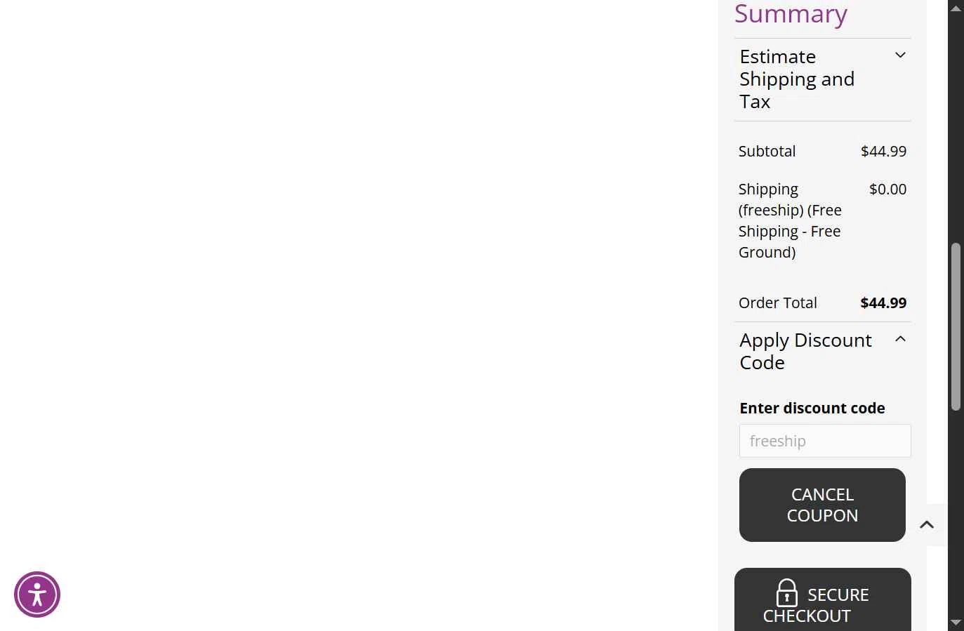 Yummy Mummy checkout page showing Yummy Mummy discount code box | Screenshot taken by SimplyCodes community member on Sep 4, 2025