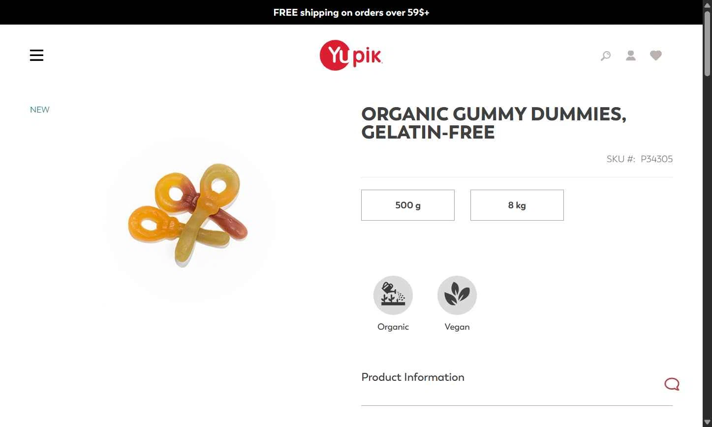 Yupik checkout page showing Yupik discount code box | Screenshot taken by SimplyCodes community member on Apr 21, 2025