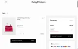ZADIG10 coupon verification screenshot