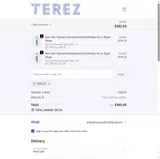 TEREZ15 coupon verification screenshot