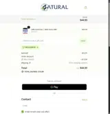 WELCOME20 coupon verification screenshot