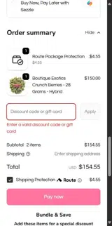 Zaza Delivery coupon verification screenshot