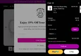 ZAZA Distribution coupon verification screenshot