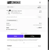 ZDecals coupon verification screenshot