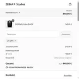 LOVE coupon verification screenshot