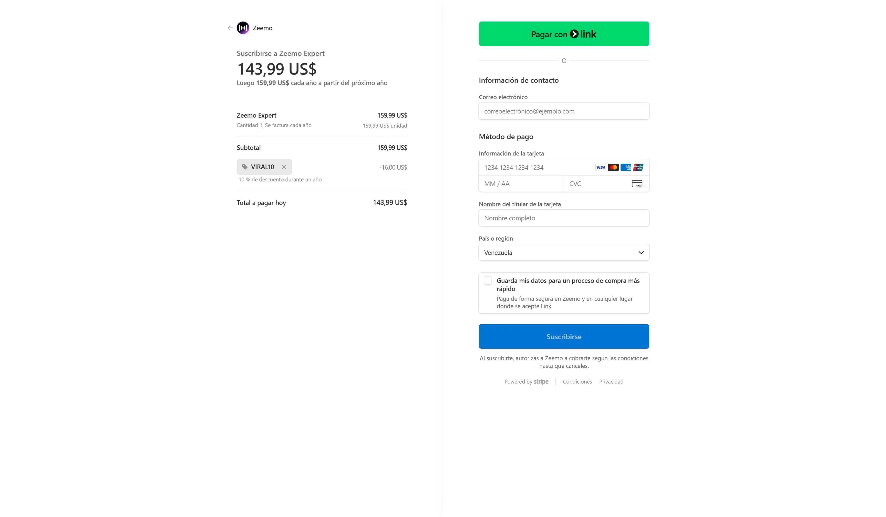 Zeemo checkout page showing Zeemo promo code box | Screenshot taken by SimplyCodes community member on Jan 17, 2026