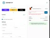 Zenbivy coupon verification screenshot