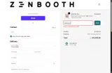 Zenbooth coupon verification screenshot