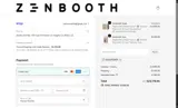 Zenbooth coupon verification screenshot