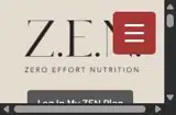 Zen Foods coupon verification screenshot