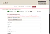Zen Foods coupon verification screenshot