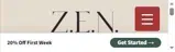 Zen Foods coupon verification screenshot