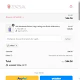 SIM15 coupon verification screenshot