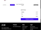 ZEO coupon verification screenshot