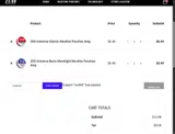 ZEO coupon verification screenshot