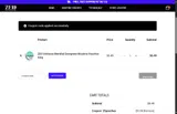 ZEO coupon verification screenshot
