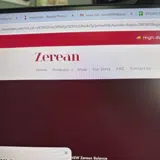 Zerean coupon verification screenshot