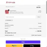 Zerean coupon verification screenshot