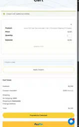 maxofert coupon verification screenshot