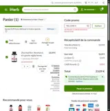 WELCOME15 coupon verification screenshot