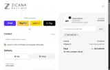Zicana Boutique coupon verification screenshot