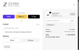 Zicana Boutique coupon verification screenshot
