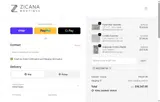Zicana Boutique coupon verification screenshot
