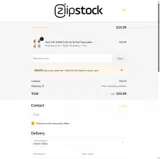 Ziip Stock coupon verification screenshot