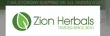 Zion Herbals coupon verification screenshot
