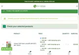 Zion Herbals coupon verification screenshot