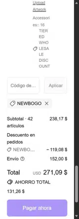 ZoArtix coupon verification screenshot