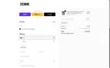 Zobie coupon verification screenshot