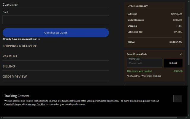 Zodiac Watches checkout page showing Zodiac Watches discount code box | Screenshot taken by SimplyCodes community member on Aug 14, 2025