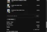 WELCOME10 coupon verification screenshot