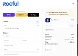 Zoefull coupon verification screenshot