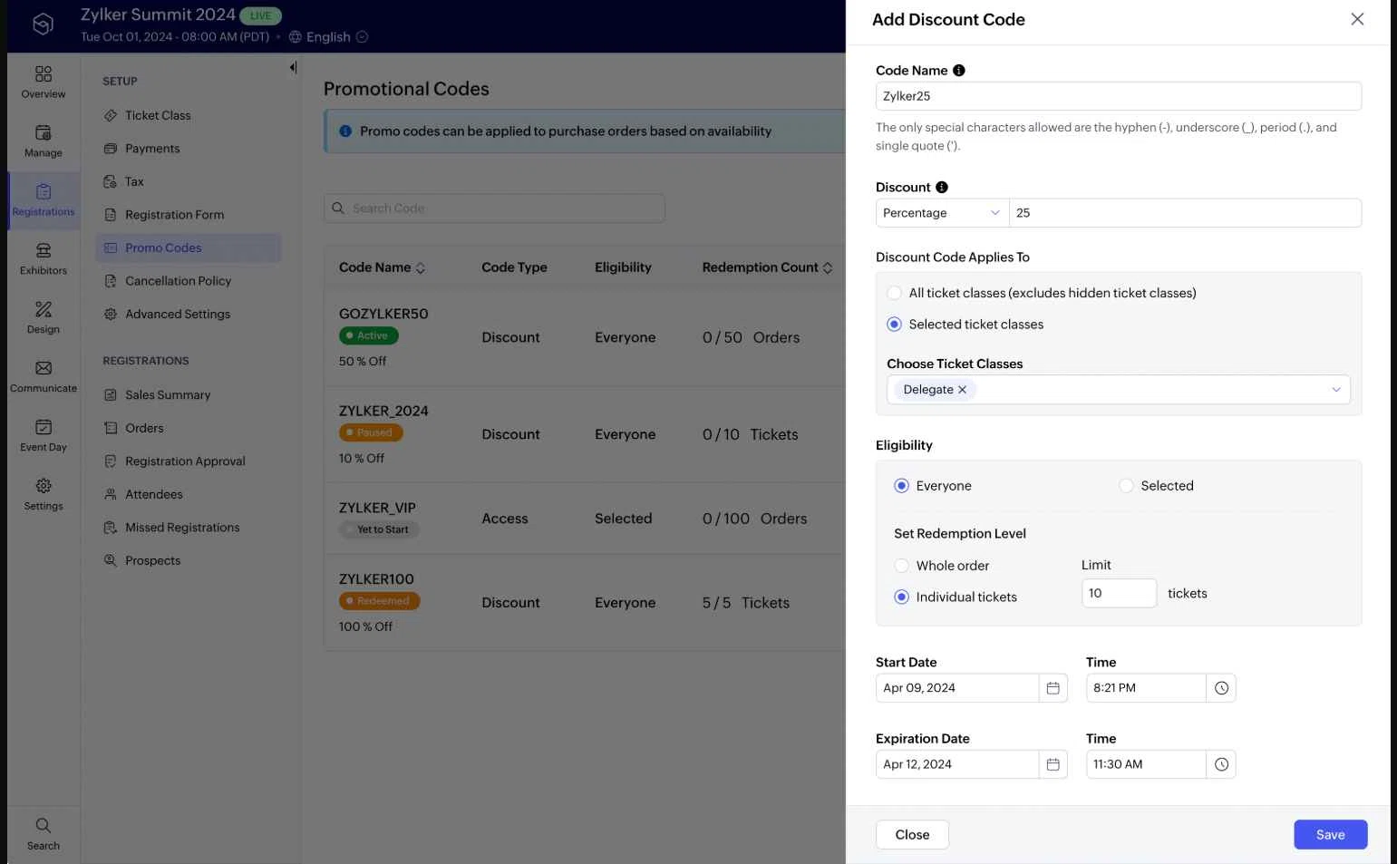 Zoho checkout page showing Zoho promo code box | Screenshot taken by SimplyCodes community member on Dec 10, 2025