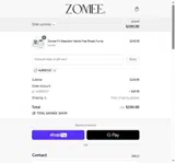AUBREY20 coupon verification screenshot
