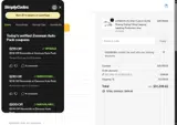 codigo5% coupon verification screenshot