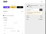 Zoo Fashions coupon verification screenshot
