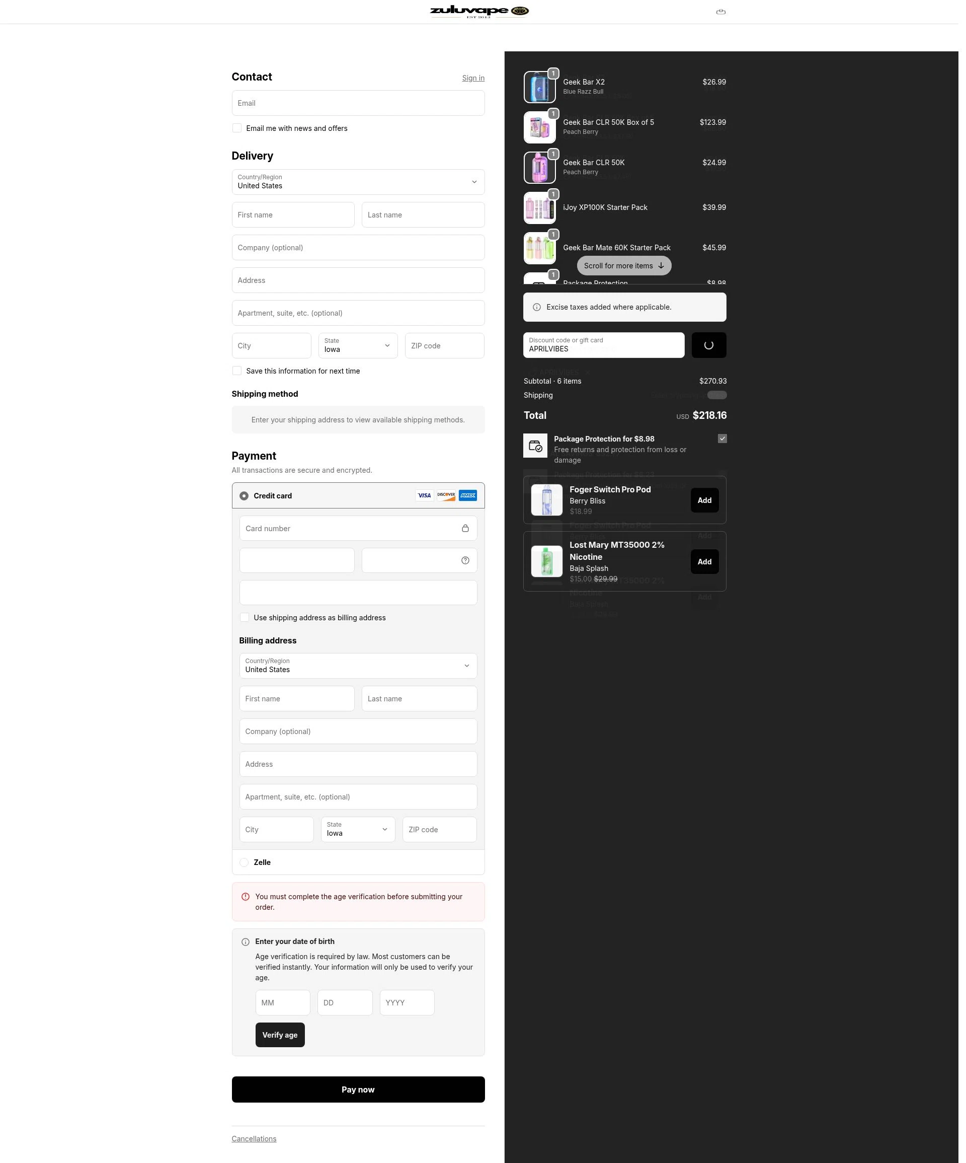 Zuluvape Promo Codes