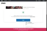 Zumba Fitness coupon verification screenshot