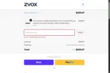 ZVOX coupon verification screenshot